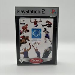 Olympia Athens 2004 Playstation 2 PS2 Spiel Olympische Spiele Anleitung - GUT