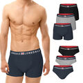 Packung 6 Paare Slip / Boxer-Shorts Lonsdale Baumwolle Elastisch