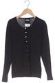 Peter Hahn Strickjacke Damen Cardigan Jacke Gr. EU 38 Baumwolle Schwarz #3t6peko