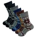 6 Paar Alpaka Socken Thermosocken Wollsocken Herren Damen Norweger Wintersocken