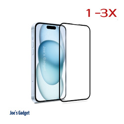 Panzerfolie für iPhone 16 15 14 13 12 11Pro Max Plus 9D Echt Glas Full Cover