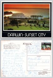 c31696 Sunset City Darwin Northern Territory Australien Postkarte 1986 Briefmarke