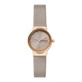 Skagen Damenuhr Freja Lille, Zweizeiger Uhrwerk, 26mm Rose Gold Recycled Edelsta