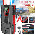 99800mAh Auto KFZ Starthilfe Jump Starter 5000A Ladegerät Booster LED Powerbank