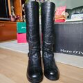 Marc O´Polo Stiefel Leder Schwarz Gr. 39 39,5 neuwertig Karton NP 299€ 