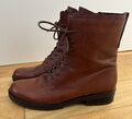 Gabor  Stiefelette  Boots Damen Leder Schuhe Gr.41,5 UK 7,5 Sehr Gute Zustand