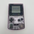 Nintendo Game Boy Color Spielkonsole - Transparent Lila - TOP Zustand! GETESTET.