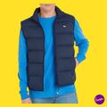 TOMMY JEANS Herren Light Down Vest Puffer, Water Repellent, Dark Night Navy, XXL