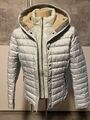 Tolle NEUE Winterjacke Daunenjacke Steppjacke Eisblau + Teddyfell SOCCX XS 34 36