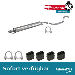 Auspuff Mittelschalldämpfer Opel Zafira A 1.6 16V 1.8 16V & Zafira B 1.6 1.8