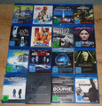 Blu-ray Sammlung-Jack Reacher,Meg,Stieg Larsson Trilogie,Komplette Bourne Collec