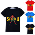 CR7 Print T-shirt Kinder Jungen Mädchen Sommer Kurzarm Rundhals Sport Oberteile冫