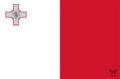 Flagge Malta Aufkleber 8,5 x 5,5 cm – Fahne - Sticker - WHATABUS