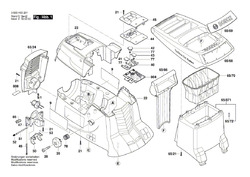 Bosch Häcksler AXT 25 TC 3600H03301 original Bosch Ersatzteile Liste