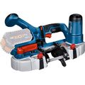 Bosch GCB 18V-63 Professional Solo Akku-Bandsäge blau/schwarz ohne Akku Softgrip