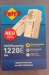 AVM FRITZ!Powerline 1220E  2er Set Lan Adapter, 1200 MBits/s