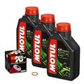 Honda CX 500 /S /E, 77-83, CX500 PC01 PC06, Motul 10w40 Öl, K&N Ölfilter Motoröl