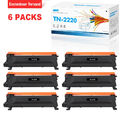 6x Toner Compatible with Brother TN-2220 HL-2220 2240 2270 2275DW 2250DN