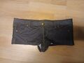 Shorts Kurze Hose Hotpants im Jeans Look dunkel Blau Gr. M