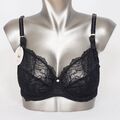 Triumph Peony Florale W Damen BH mit Bügel 0004/04 schwarz edle Spitze NEU