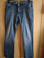 Lee Extreme Motion Jeans 33/32 mittelblau, Regular Fit Bootcur