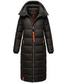 Navahoo Damen Winter Steppmantel warm gefüttert Oversize Parka lang warm B926