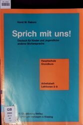 Sprich mit uns! Deutsch für Kinder und Jugendliche anderer Muttersprache 2380126