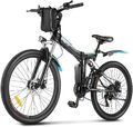 Elektrofahrrad Unisex eBike 26'' faltbar E-Klapprad Pedelec 250W mit 36V 10,4Ah