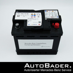 Original Mercedes AGM Autobatterie Starterbatterie Batterie 12V 60Ah A0019827908