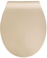 Toilettendeckel mit Absenkautomatik WC Sitz Deckel Toilettensitz Klodeckel Beige