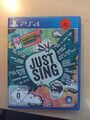 PS4 Playstation Just Sing Partyspiel