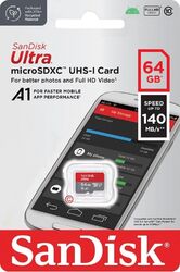 SanDisk ULTRA Micro SD Speicherkarte 16GB, 32GB, 64G, 128GB, 256GB, 512GB A1