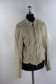 Milestone beige Leder-Jacke Gr.38/S Lammleder Top Zustand