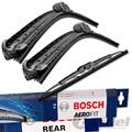 BOSCH AEROFIT SCHEIBENWISCHER VORNE + HINTEN für AUDI A3 8L Baujahr 1996 - 2003