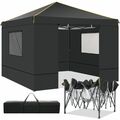 Pavillon 3x3/3x6m Faltpavillon Wasserdicht Pop Up Gartenzelt Partyzelt Pavillion