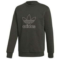 adidas Herren Originals Outline Pullover Gr.XS Trefoil Logo Sweater Sweatshirt