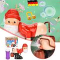 Christmas Santa Claus Bubble Blowers Novelty Butt Bubble Machine Gift for Kids