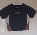 Zara Mädchen schwarz Active Wear Top Größe 9-10 Keep Active Smile den ganzen Tag