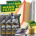 MANN INSPEKTIONSPAKET+3L MANNOL 5W30 MOTORÖL passend für VW POLO 6R SKODA FABIA