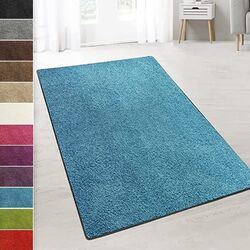 BARCELONA Shaggy Läufer Teppichläufer Teppiche Breite 80cm 14 Farben Made in GER