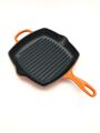 Le Creuset Signature Gusseisen-Grillpfanne, Quadratisch, 26 cm - defekt