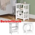 Beistelltisch Nachttisch Kaffeetisch Couchtisch Für Wohnzimmer Schlafzimmer Weiß