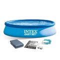 Intex 305x76 Swimming Pool Quick-Up Schwimmbecken Schwimmbad Easy Planschbecken