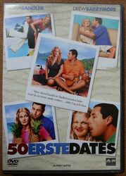 50 ERSTE DATES · Drew Barrymore · Adam Sandler. DVD Video 2004 FSK 6