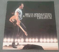 Bruce Springsteen and The E Street Band Live/1975-85 Schallplatte NUR BOOKLET