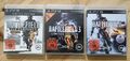 Battlefield 2, 3 und 4 - Battlefield Set - PS3 - Sony PlayStation 3 ⚡