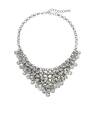 SWEET DELUXE Damen Marken-Strass-Collier, silberfarben