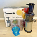 Panasonic Slow Juicer Entsafter MJ-L500 in Silber auch für Gefrorene Zutaten