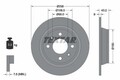 2x Bremsscheibe Hinterachse für SAAB 900 I Combi Coupe Cabriolet 9000 Schrägheck