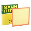 MANN-FILTER C 35 009 Luftfilter für FORD Transit Mk6 Kasten (V347, V348, FA)